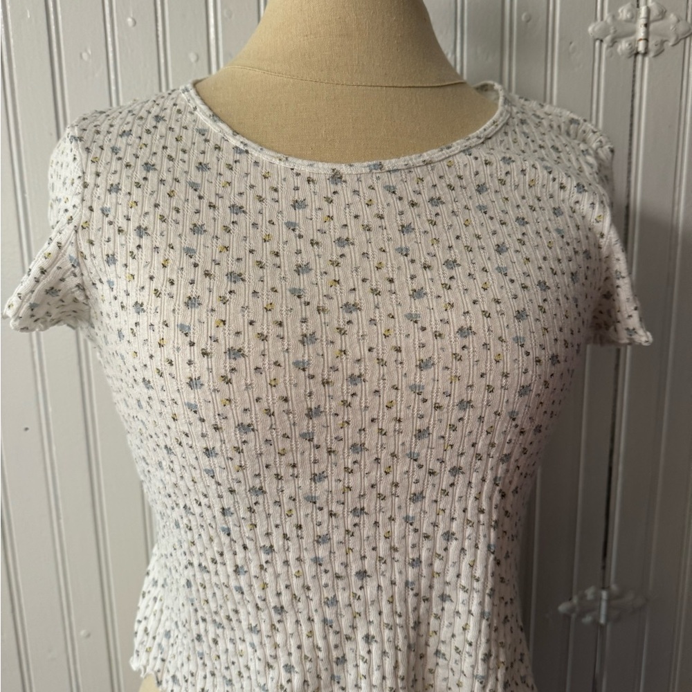 American Eagle Outfitters Ribbed Knit Top